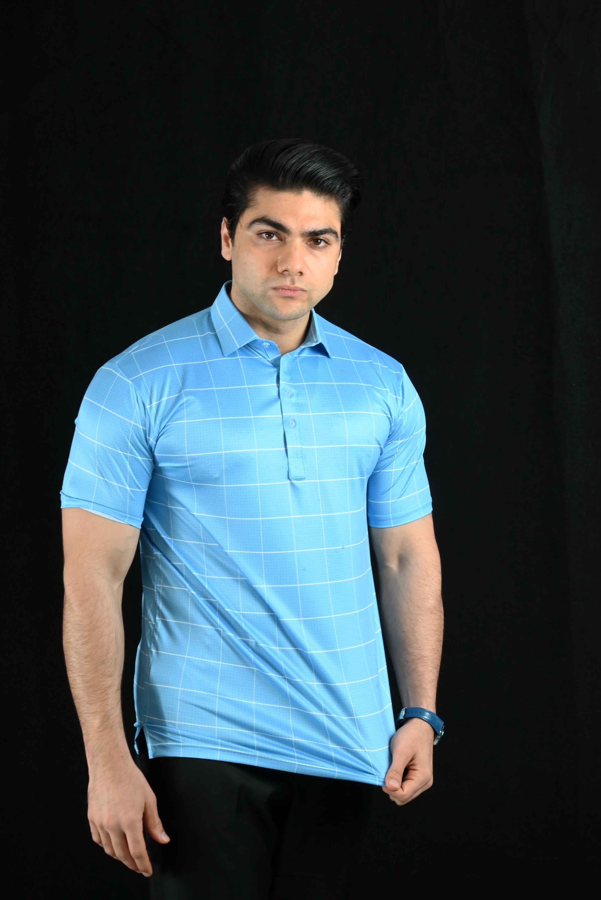 Dress collar polo shirt
